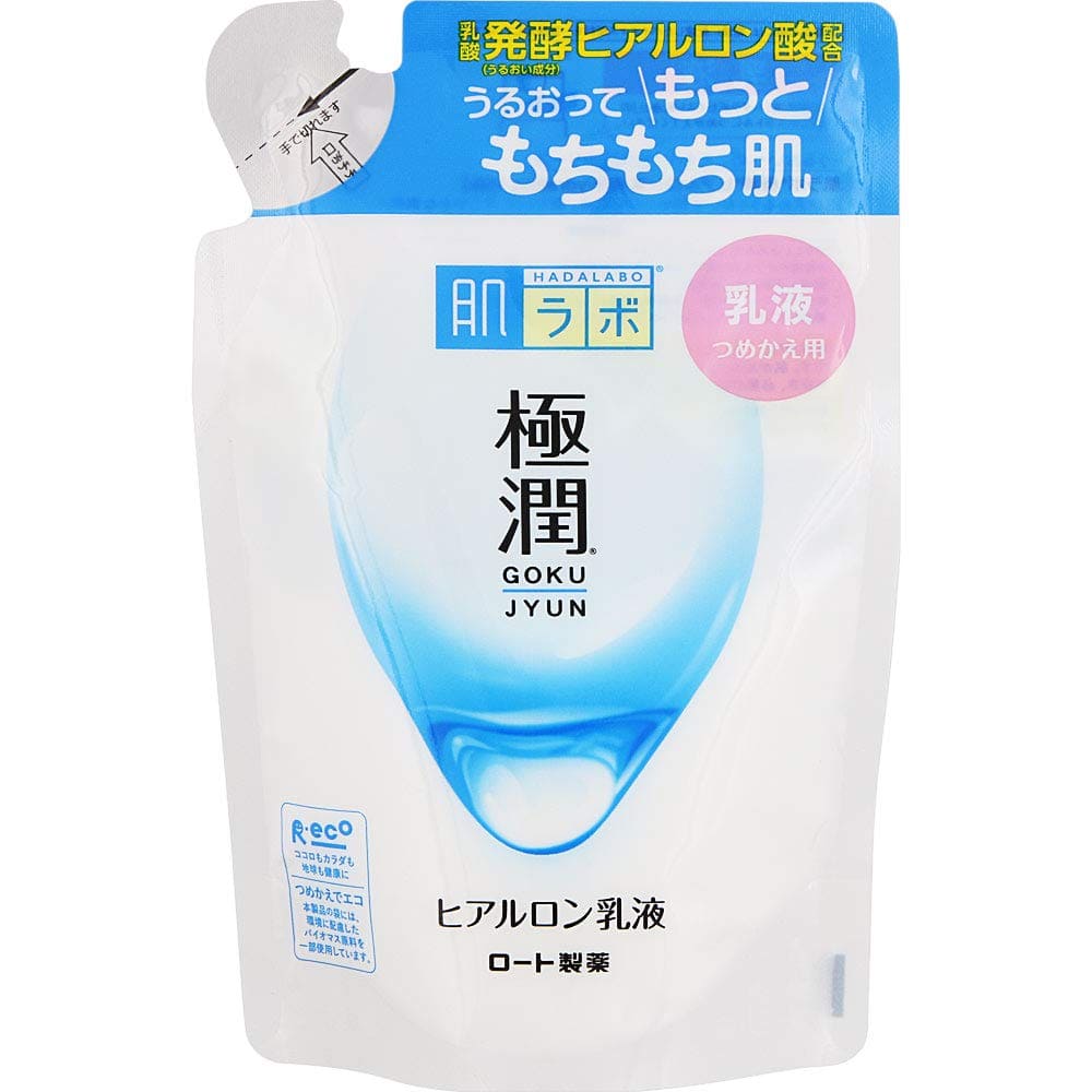 【まとめ買い】肌研（ハダラボ）　極潤ヒアルロン乳液　つめかえ用 容量140ML×24点セット ロート製薬 化粧品