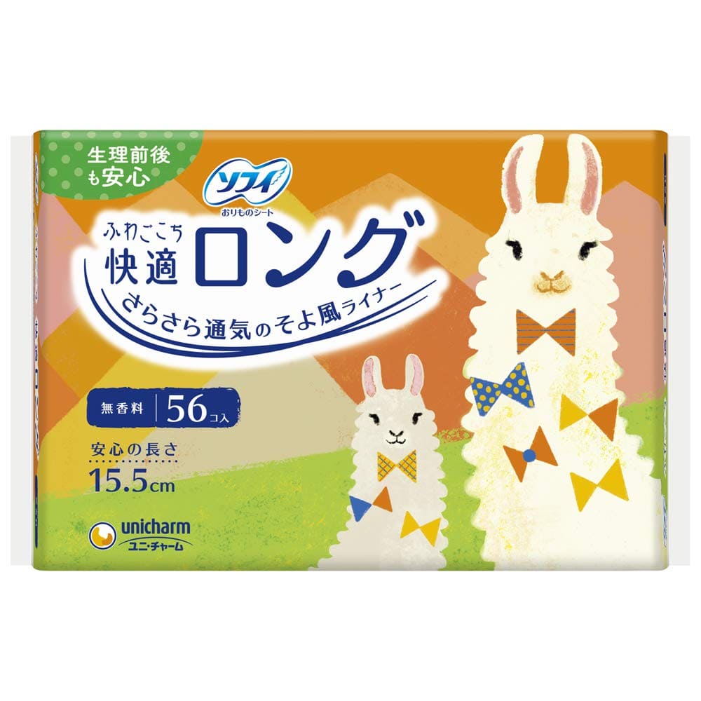 【まとめ買い】ソフィ　ふわごこち快適ロング　５６枚 容量56枚×18点セット ユニ・チャーム（ユニチャーム） 生理用品