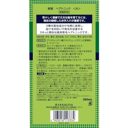 【まとめ買い】柳屋　ヘアトニック　大 容量360ML×12点セット 柳屋本店 スタイリング