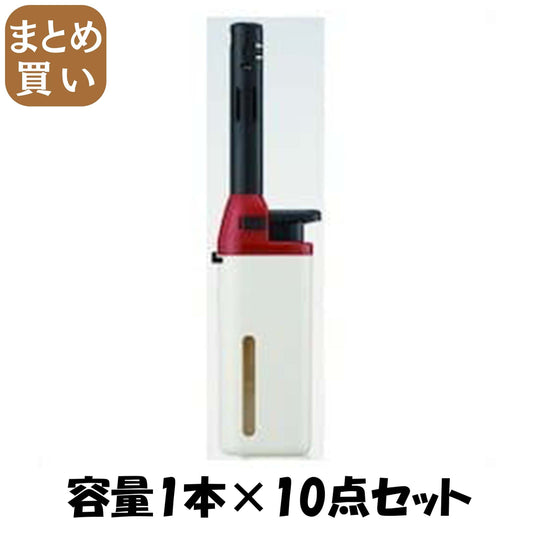 【まとめ買い】ＣＲチャッカマン・ジュニア　アソートＤＰ　（ＰＳＣマーク付き） 容量1本×10点セット 東海 ライター・着火剤