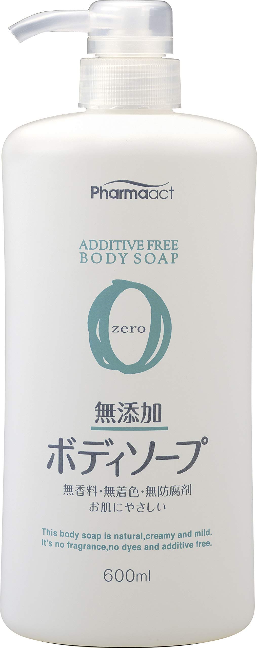 【まとめ買い】ファーマアクト　無添加ボディソープ 容量600ML×16点セット 熊野油脂 ボディソープ