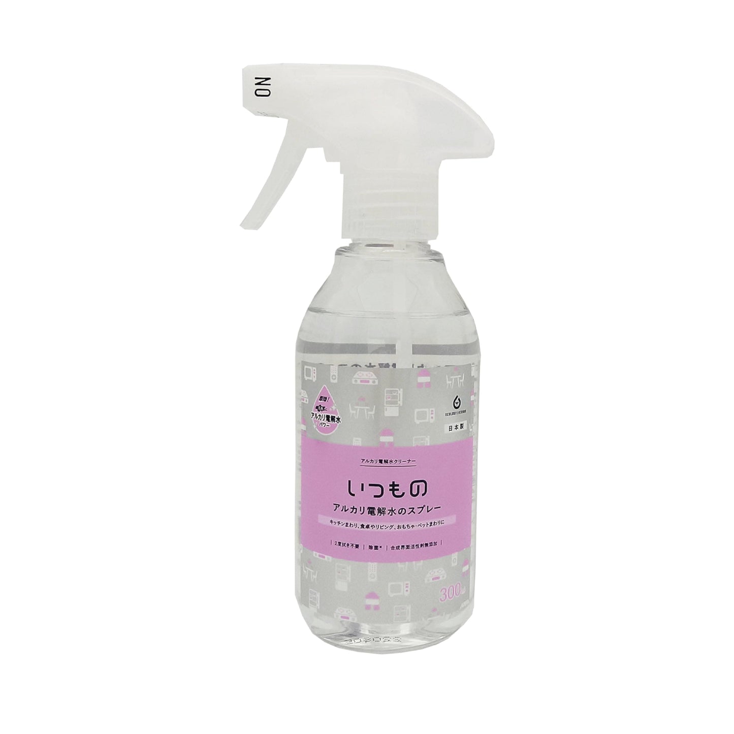 【まとめ買い】NSA－1アルカリ電解水スプレー本体 容量300ML×12点セット 服部製紙 住居洗剤・重曹