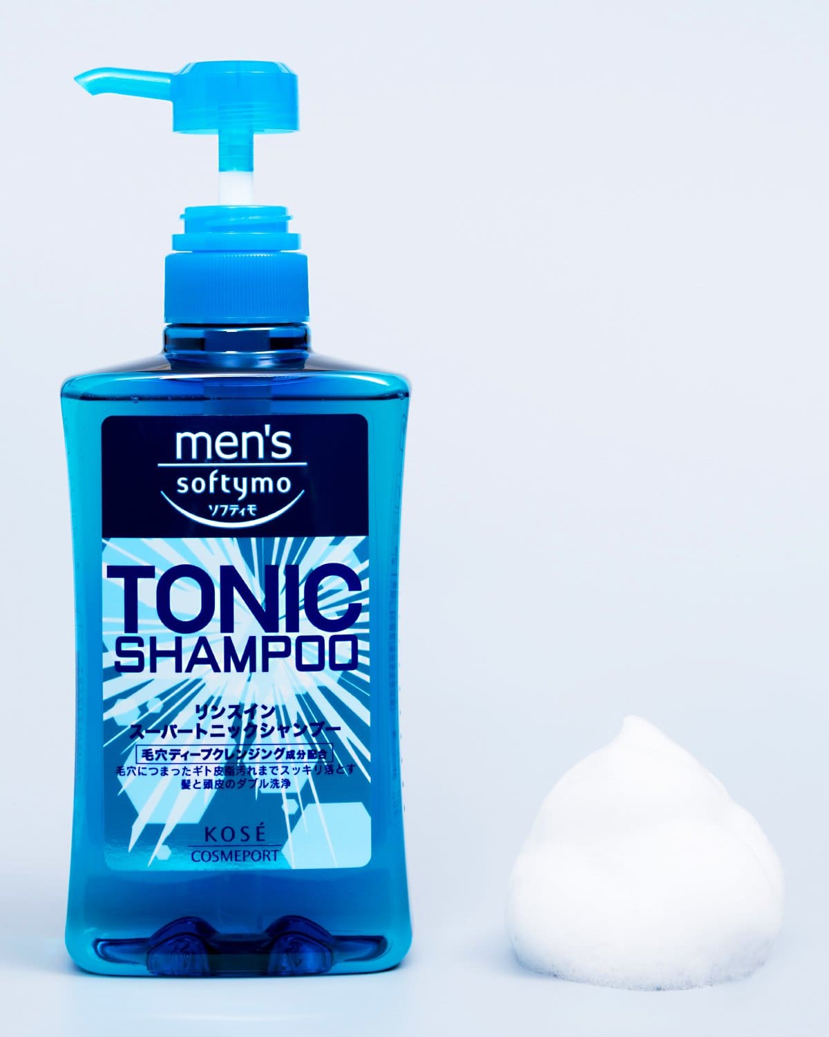 【まとめ買い】メンズ ソフティモ リンスイン スーパートニックシャンプー 容量550ML×12点セットコーセーコスメポート シャンプー