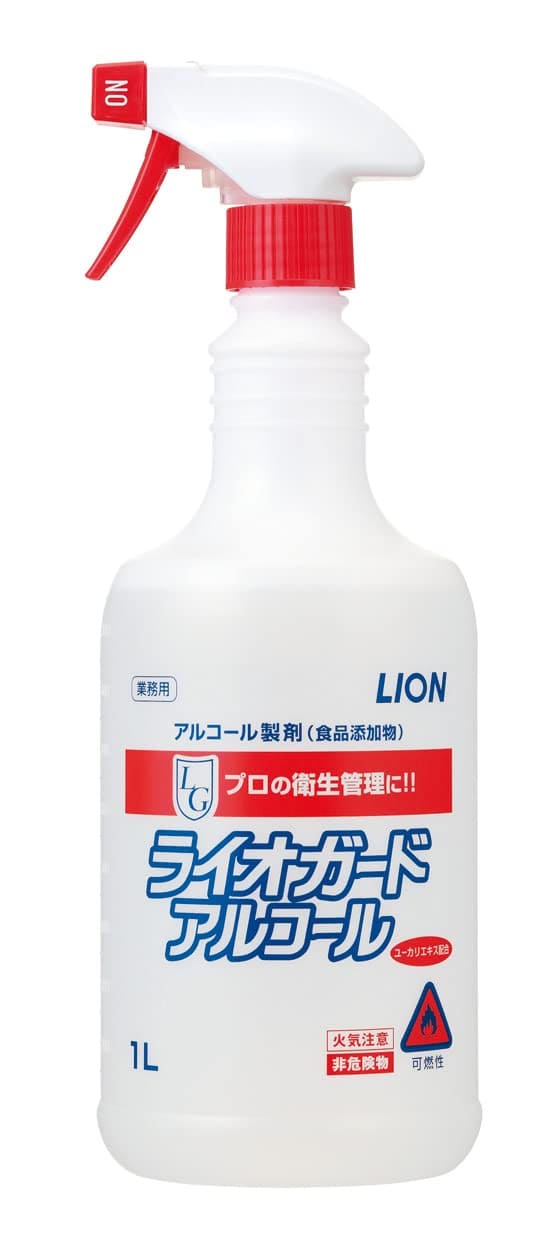 【まとめ買い】ライオガードアルコール　1L容量1L×6点セット ライオンハイジーン 食器用漂白