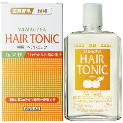 【まとめ買い】柳屋　ヘアトニック　柑橘 容量240ML×18点セット 柳屋本店 育毛剤・養毛剤