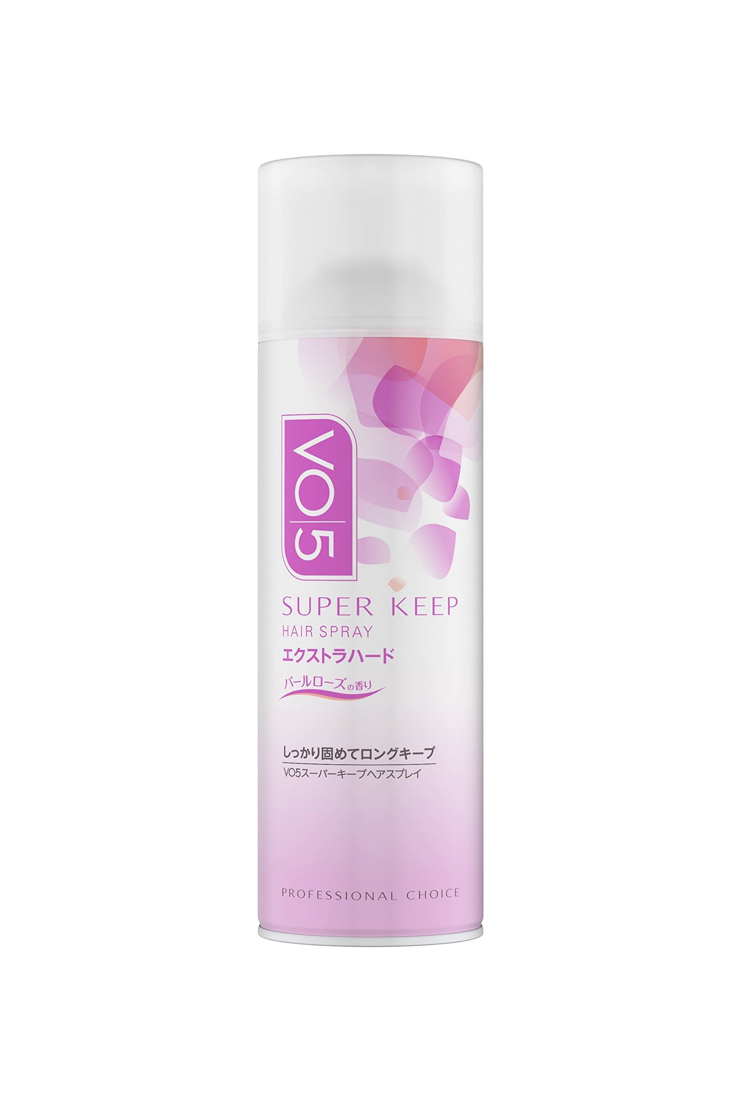 【まとめ買い】ＶＯ５　スーパーキープヘアスプレイ［エクストラハード］パールローズの香り３３０ｇ 容量330G×24点セット スタイリング
