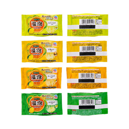 【まとめ買い】温泡　こだわりゆず　炭酸湯 容量20個×12点セット アース製薬 入浴剤