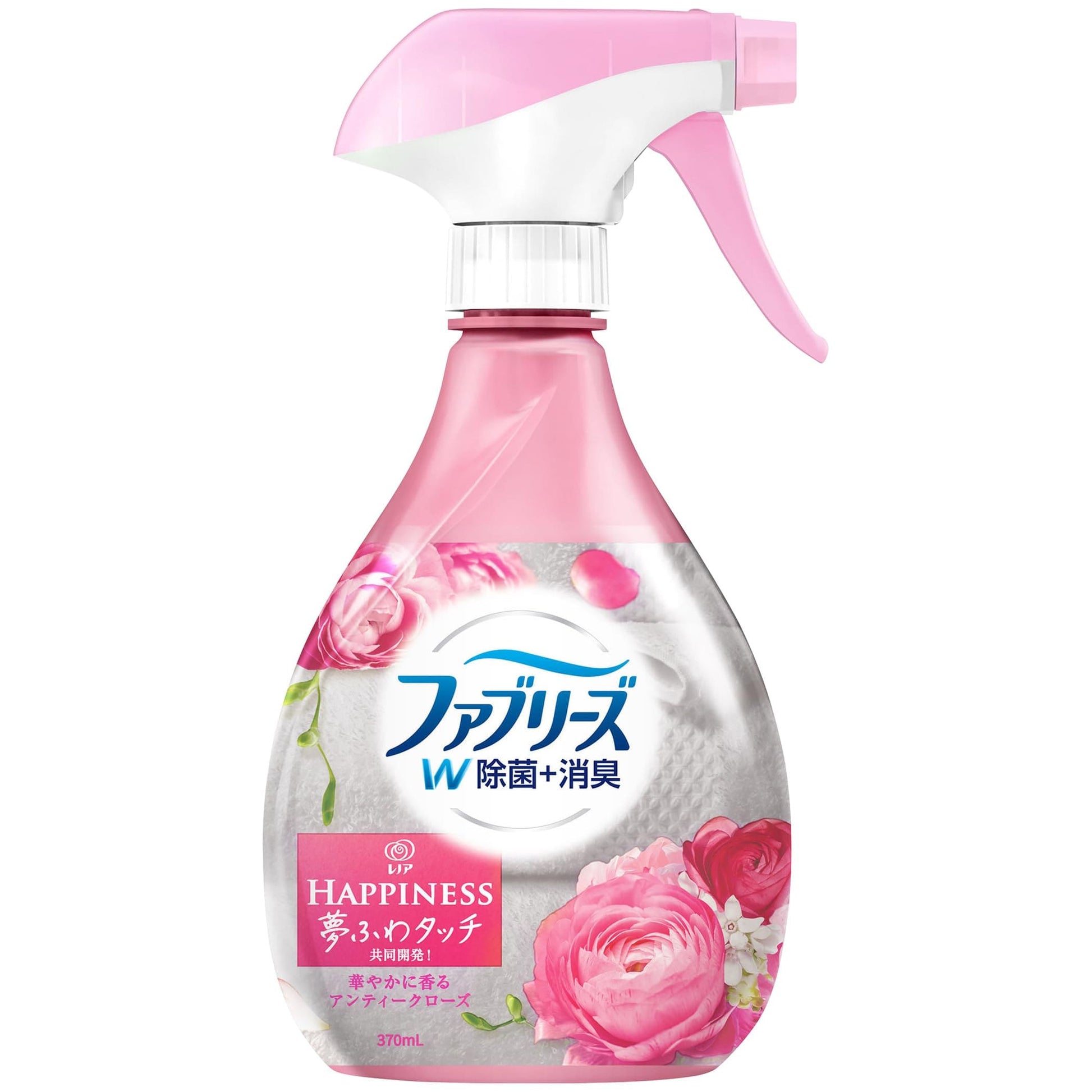 【まとめ買い】ファブリーズ　with　レノアハピネス　アンティークローズ＆フローラルの香り 容量370ML×12点セット Ｐ＆Ｇ 芳香剤