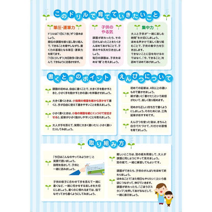 七田式 知力ドリル 2・3さい はじめのいっぽ　えんぴつ