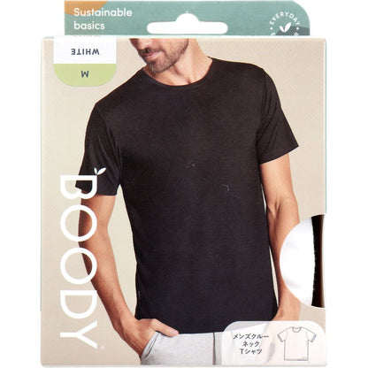 BOODY メンズ クルーネックＴシャツ Mサイズ ホワイト
