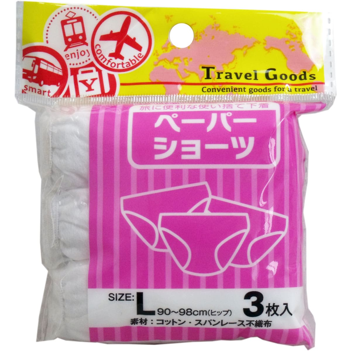 ペーパーショーツ Ｌサイズ ３枚入