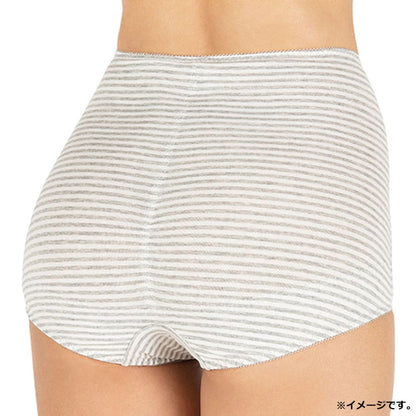 ピジョン 産後はくだけ おなか+ヒップすっきりショーツ グレー&ブラック Lサイズ 2枚組