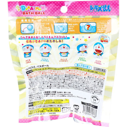 つみドラえもん バスボール 澄んだ空のかおり 発泡タイプの入浴剤 60g 1回分