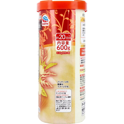 バスロマン 薬泉 肌いたわり浴 薬用入浴剤 黄金の湯(透明) 600g