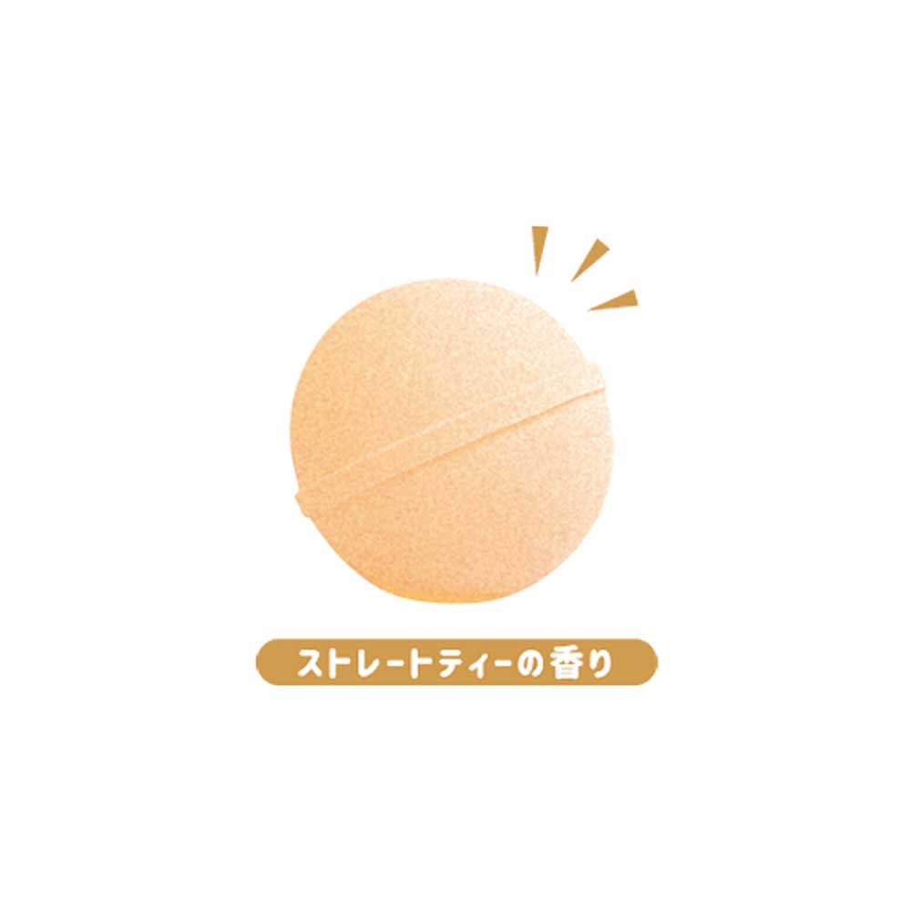 写実食品 洋のおかしバスボール ストレートティーの香り 60g 1回分