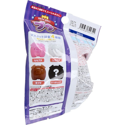 光るシュワたま ひかるブタ バスボール ピーチの香り 75g 1回分
