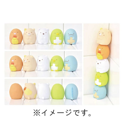 すみっコぐらし 吸盤＆キャップ付きマスコット歯ブラシ ねこ 1本入
