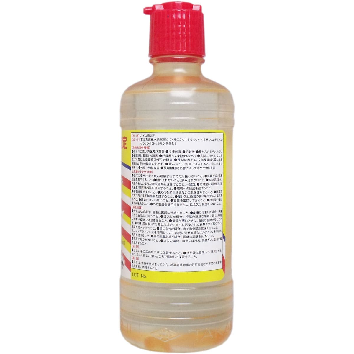ハクキンカイロ指定 ＮＴカイロ用ベンジン ５００ｍＬ