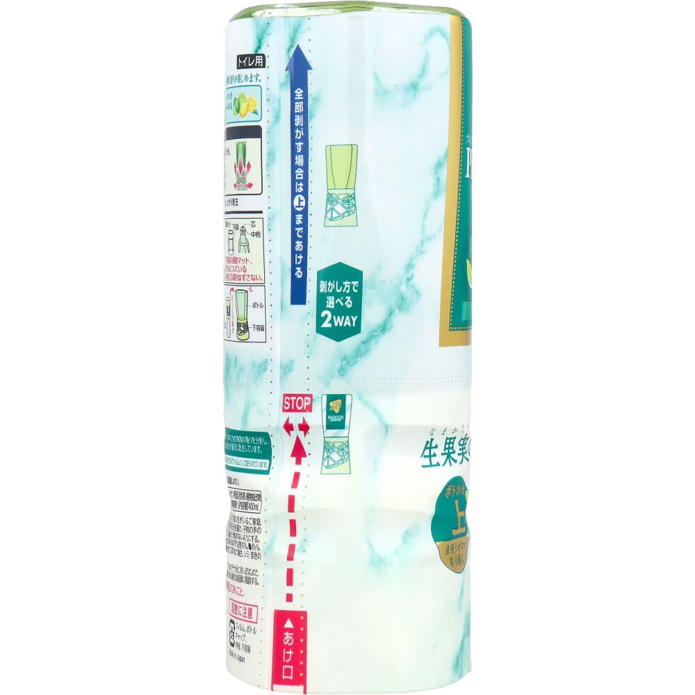 トイレのスッキーリ！ Sukki-ri！ プレミアムコレクション ライム＆レモンの香り 400mL