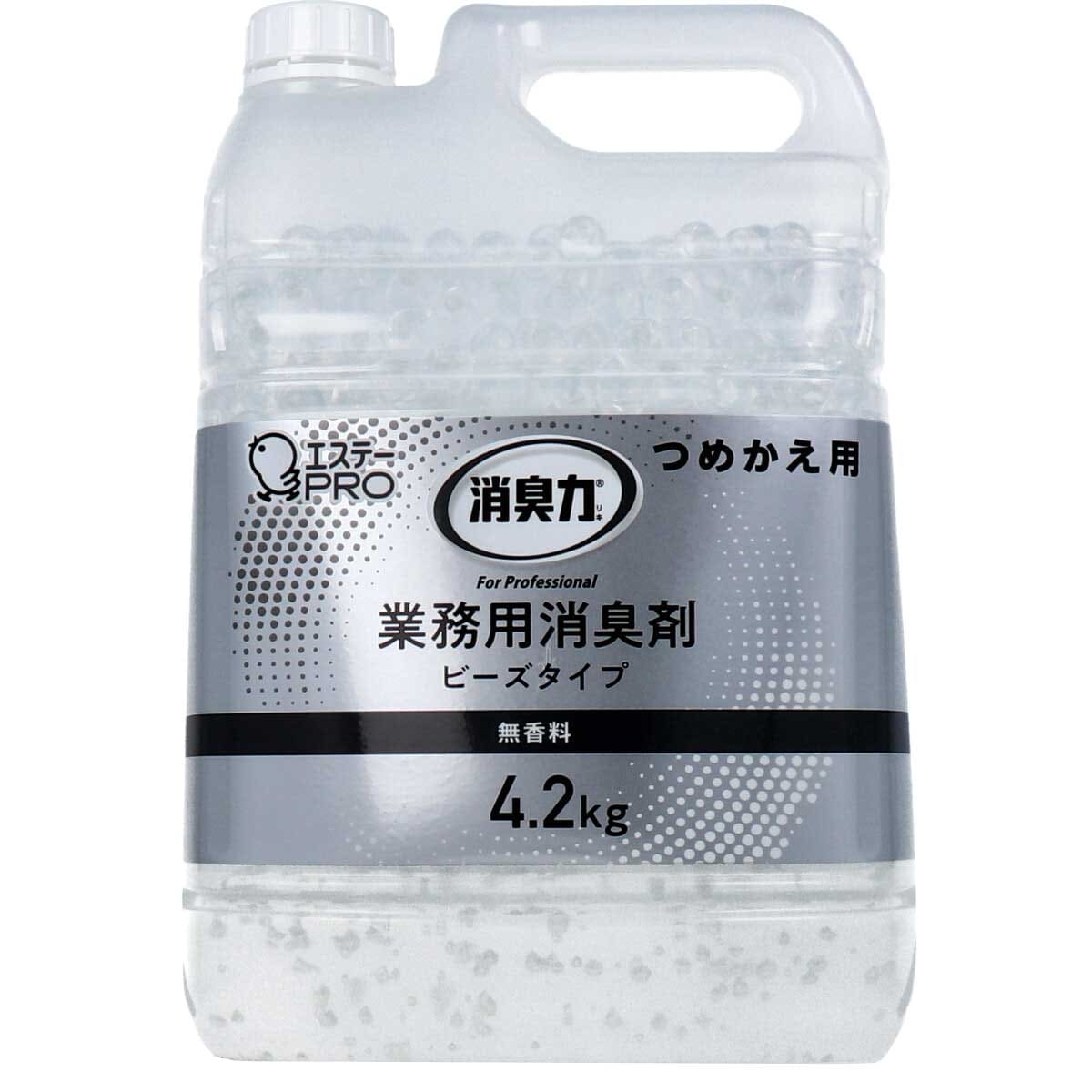消臭力 業務用 ビーズタイプ 特大 詰替用 無香料 4.2kg