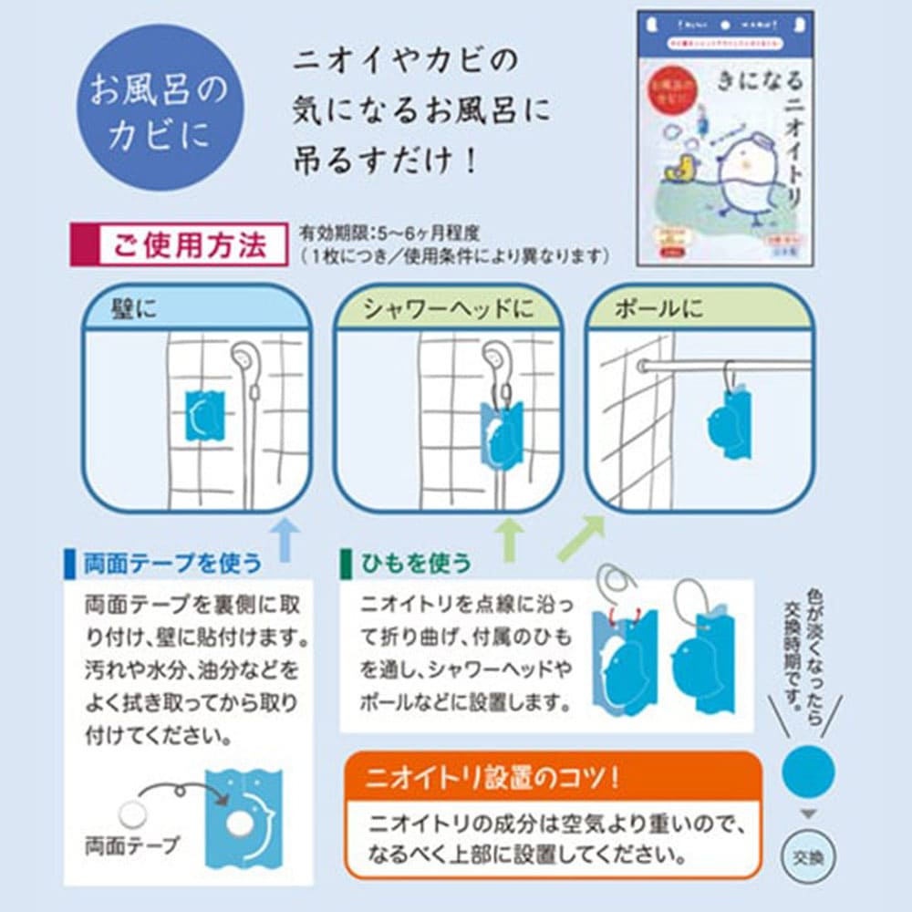 きになるニオイトリ アソートセット ブルー