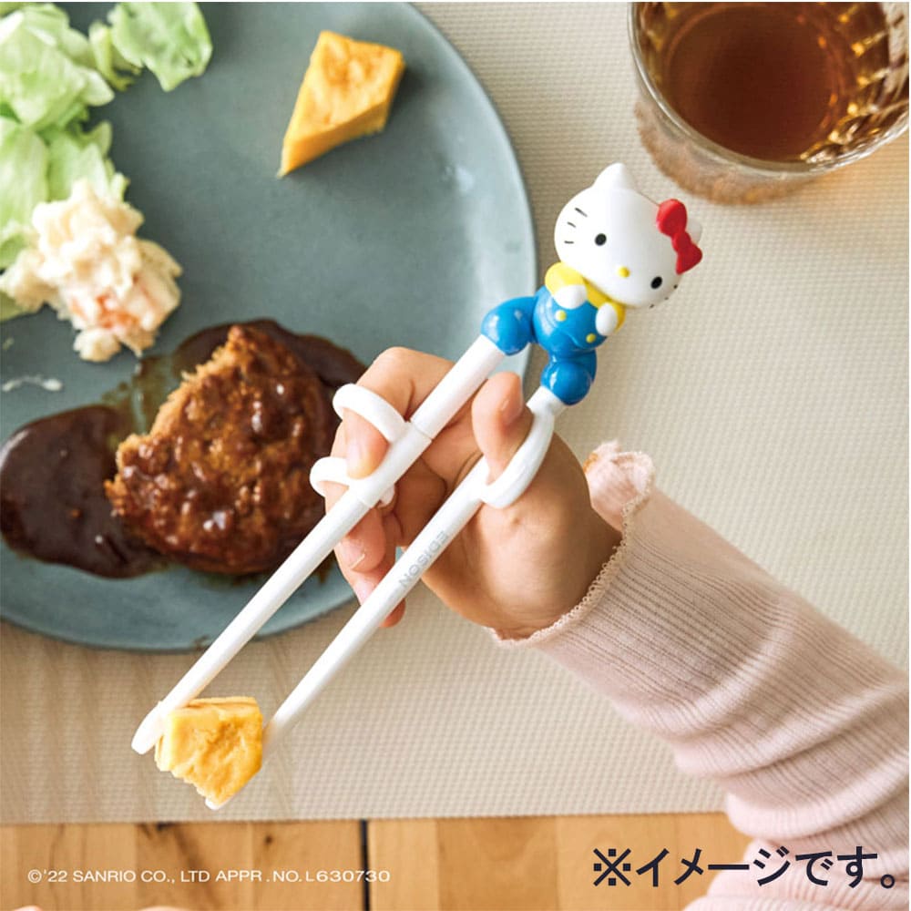 エジソンのお箸1 ハローキティ ケース付 右手用