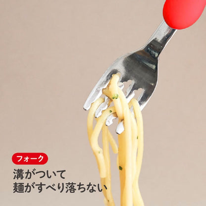 エジソンママ フォーク＆スプーンケース付ハローキティ