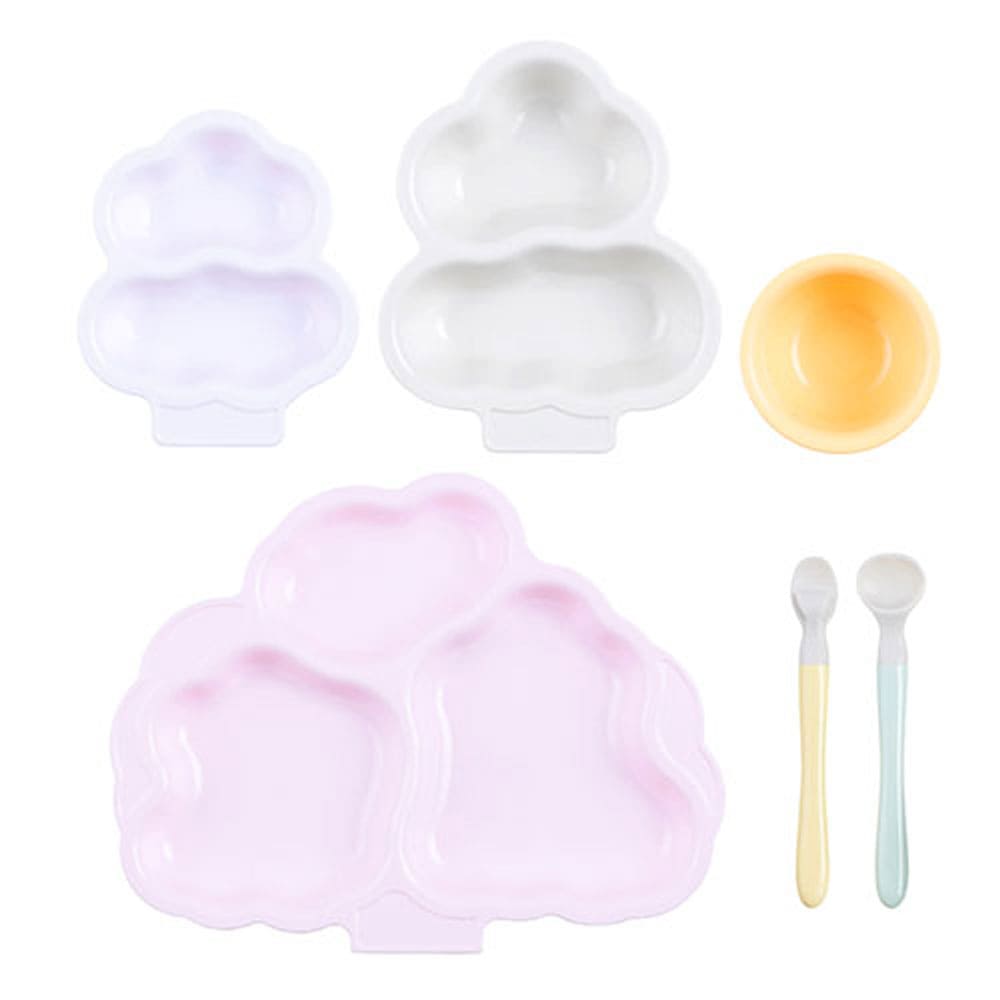 ピジョン KIPPOI キッポイ ベビー食器セット ベイビーピンク＆ピーチホワイト 1セット