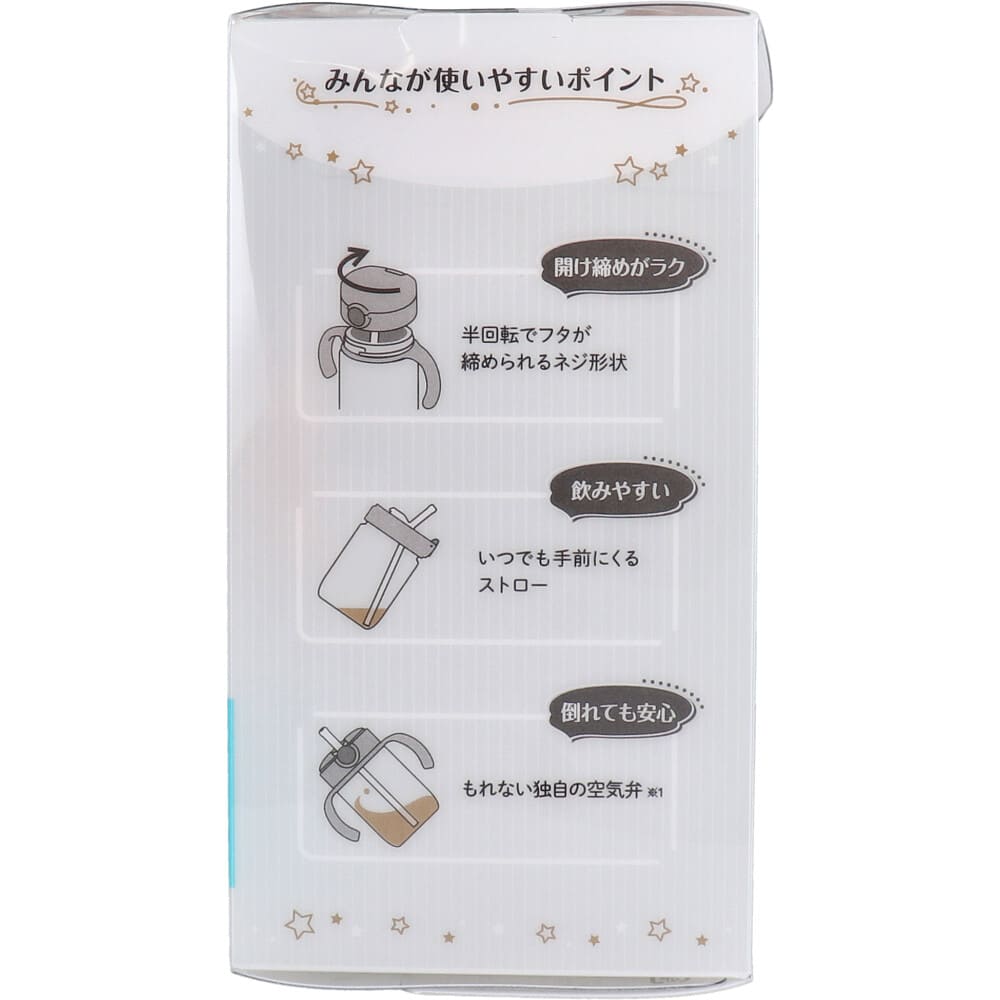 リッチェル アスター おでかけストローマグ 320 ピンク