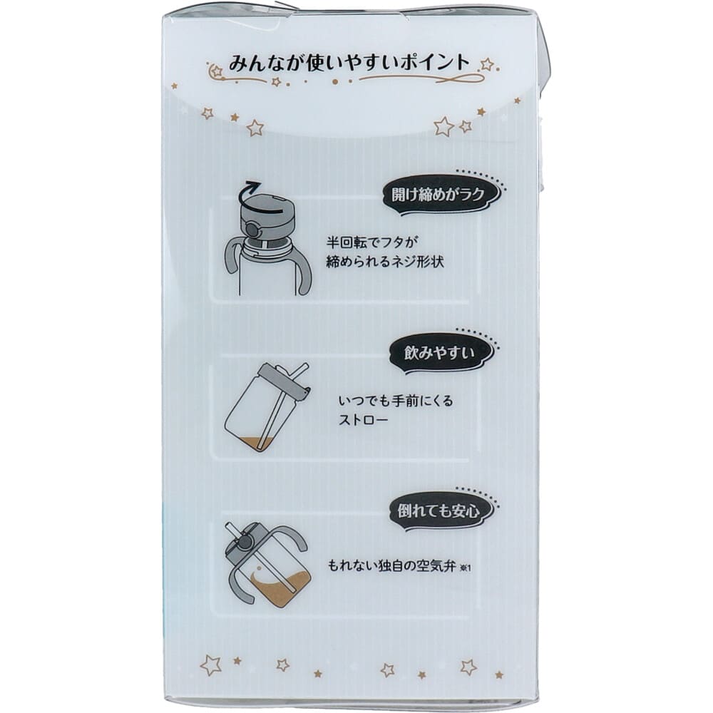 リッチェル アスター おでかけストローマグ 320 ライトブルー