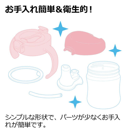 リッチェル トライ ストローレッスンマグSD パープル