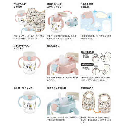 リッチェル ピーナッツ コレクション ステップアップマグセットR