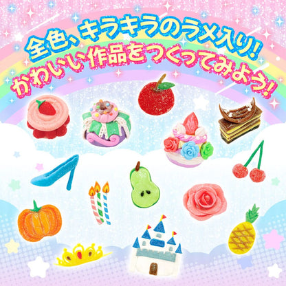 おひめさまのキラキラねんど 6色セット