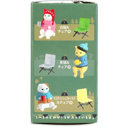 フィギュア ねこの休日 キャンプファイヤー編 BOX 1個入
