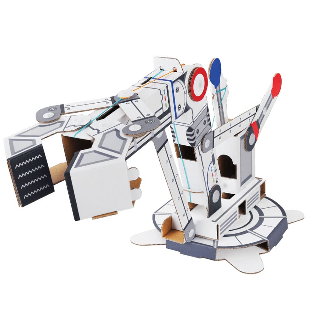 hacomo WOW ダンボールで遊ぼう！ ロボットアーム ダンボール工作キット