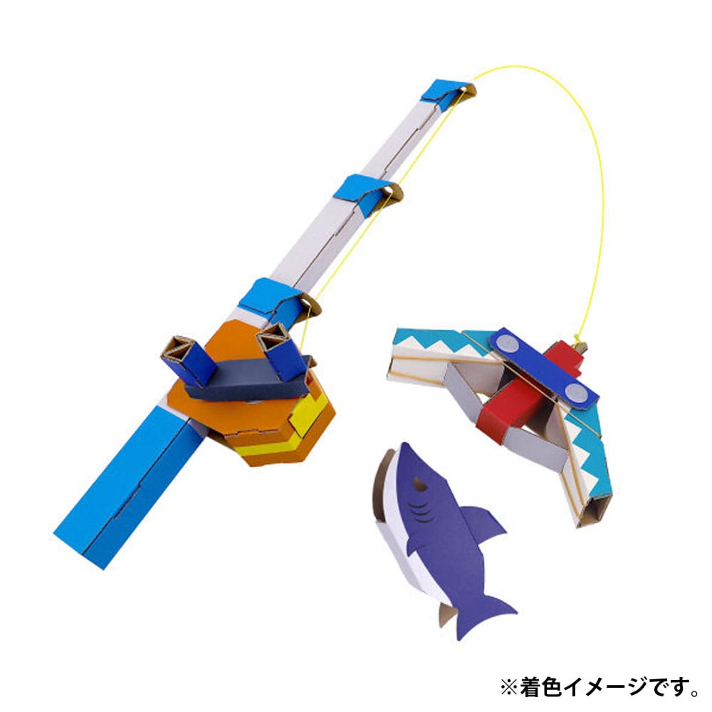 hacomo WOW ダンボールで遊ぼう！ 釣りキャッチャー ダンボール工作キット