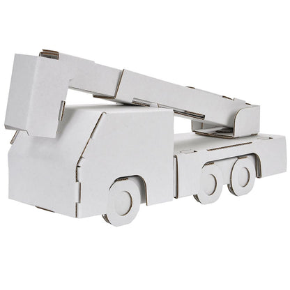 hacomo のりものシリーズ 消防車 ダンボール工作キット