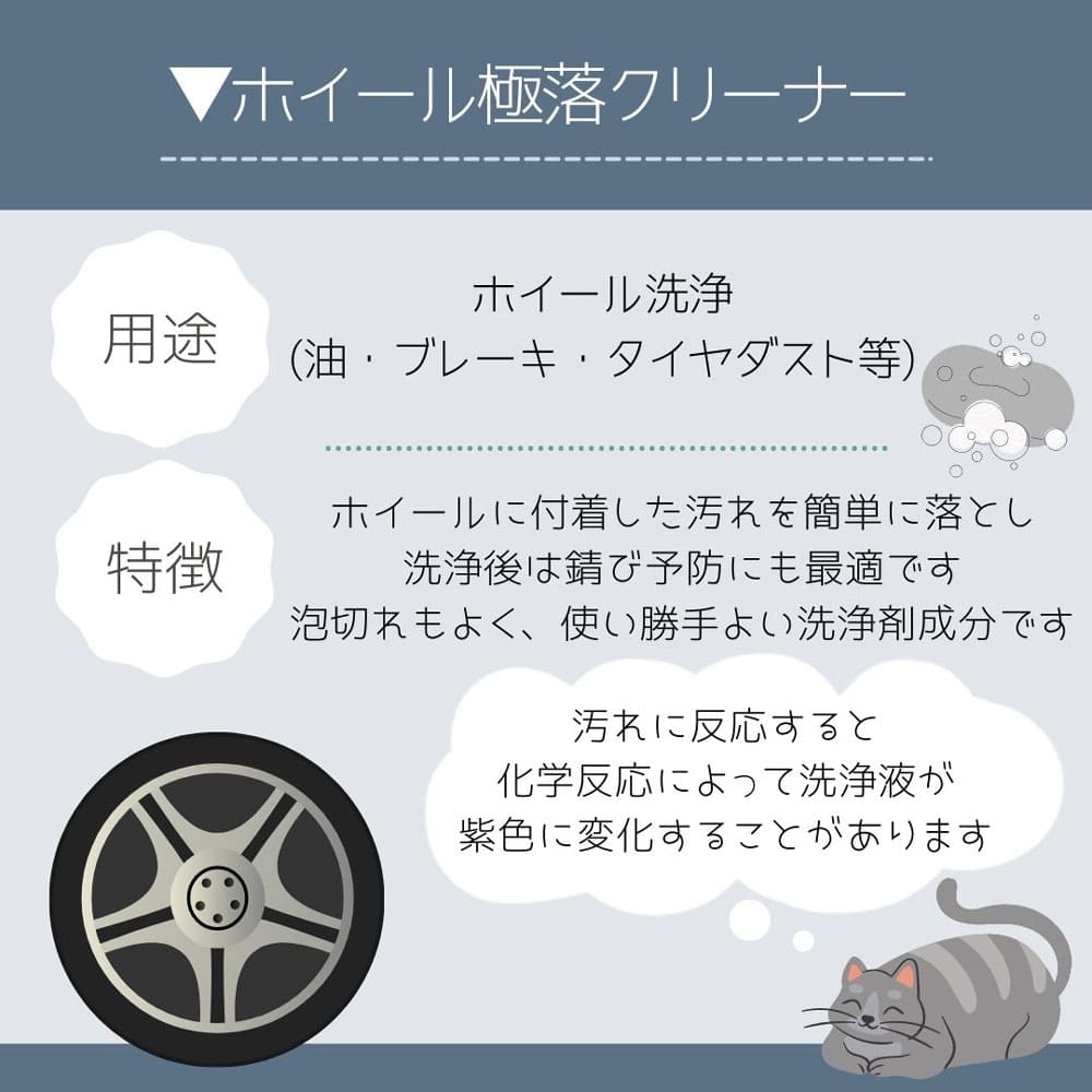 マックスクリーナー ホイール極落クリスタルクリーナー 500ｍL