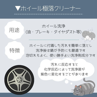 マックスクリーナー ホイール極落クリスタルクリーナー 500ｍL