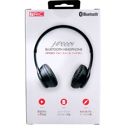 RiC Bluetoothヘッドホン ブラック HP0004BK