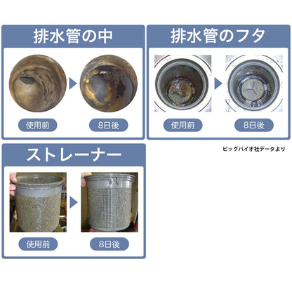 ヌメリのち晴れ 排水管洗浄剤 50錠入