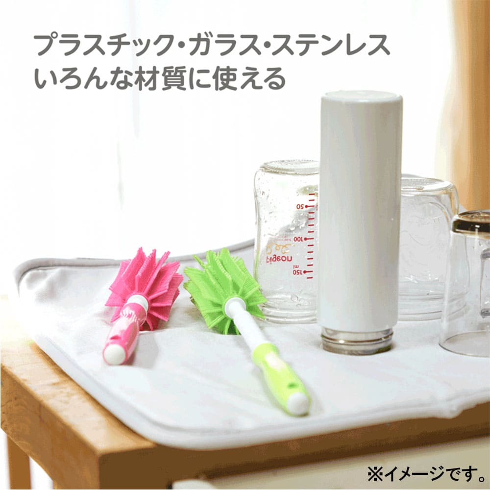 エジソンセレクト シリコンブラシ ピンク