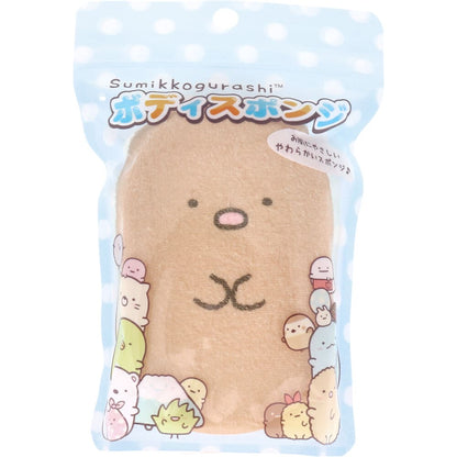 すみっコぐらし ボディスポンジ とんかつ 1個入