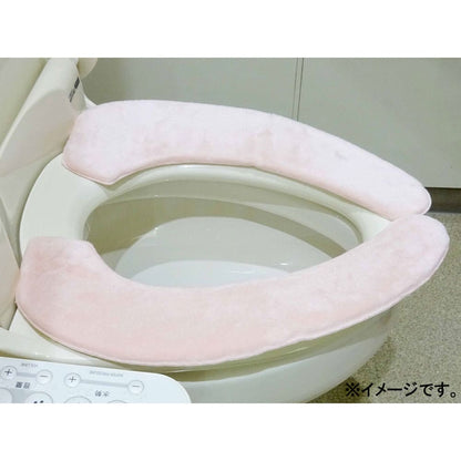 ペタポン ふっくら便座シート ボアタイプ ピンク １組入