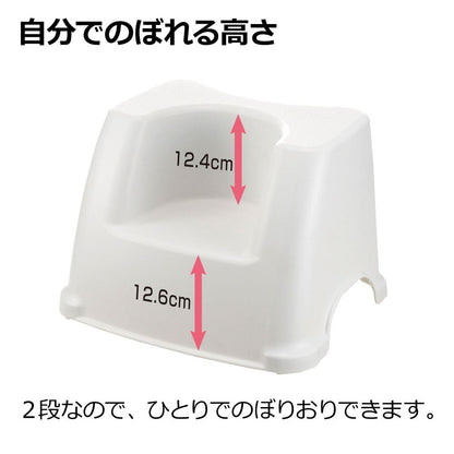 リッチェル トイレサポートステップホワイト