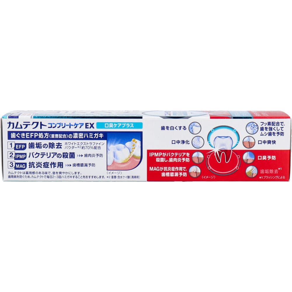 薬用カムテクト コンプリートケアEX 口臭ケアプラス 薬用ハミガキ 105g