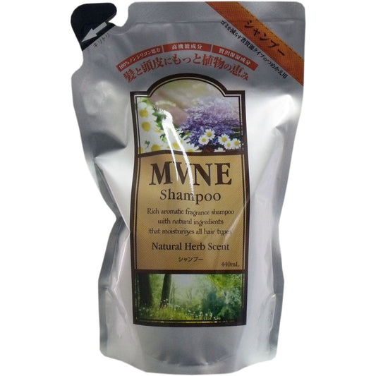 ＭＶＮＥ（ミューネ） ノンシリコンシャンプー つめかえ用 ４４０ｍＬ