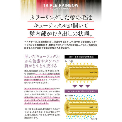 トリプルレインボー カラーシャンプー パープル 300mL