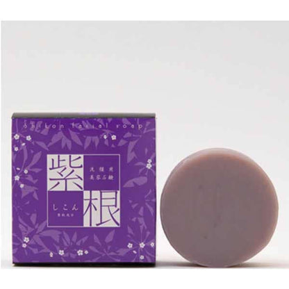 洗顔用　紫根石けん　（泡立てネット付き）　１００ｇ