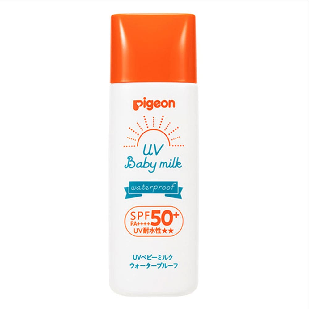 ピジョン UVベビーミルク ウォータープルーフ SPF50＋ PA++++ 50g